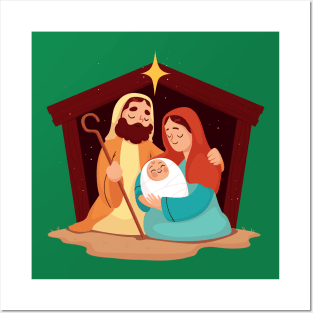 Nativity Scene Concept Posters and Art